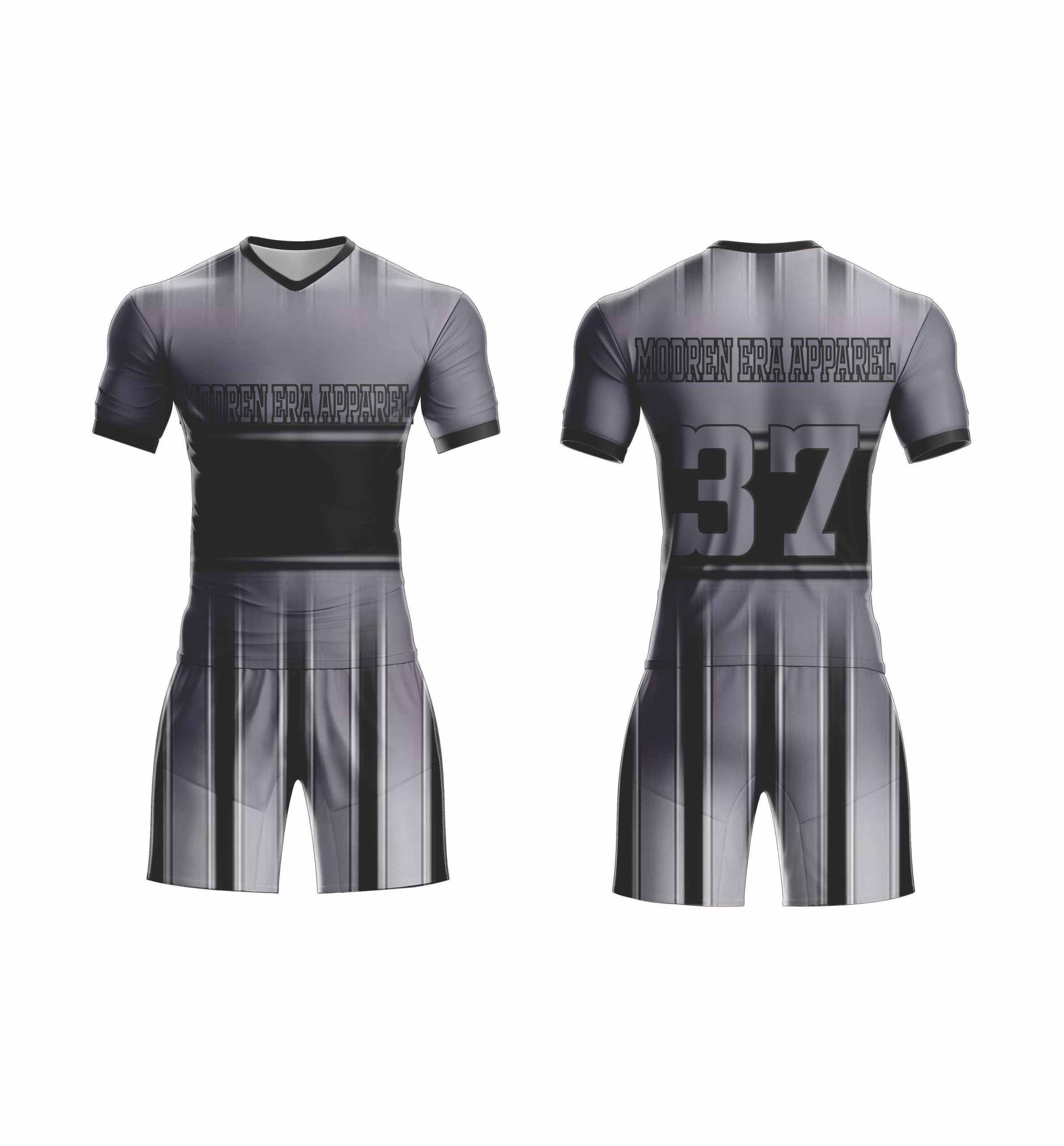 Custom Men's Practice Football Shirts Sublimation Soccer Wear Jerseys Team Uniforms Washed Custom Sportswear for Clubs Teams - 图片 4
