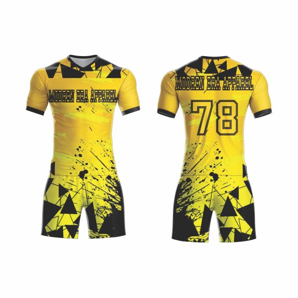 High Quality Custom Sublimation Soccer Uniforms Comfortable Breathable Jerseys Custom Name Garment Dyed Techniques Set Style